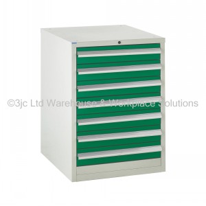 Euroslide Storage Cabinet 7 Drawer 825mm